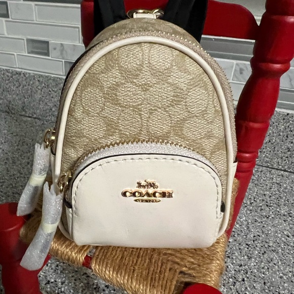 Coach Mini Backpack Charm - Picture 3 of 11